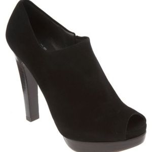 Stuart Weitzman Peeptoe Bootie